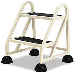Stop-Step Two-Step Aluminum Ladder