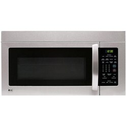 LG 1.6 Cu.Ft. 1000W Stainless Steel Over-The-Range Microwave (Refurbished)