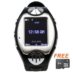 SVP MW09 Unlocked GSM Watch Phone with Micro 8GB Card