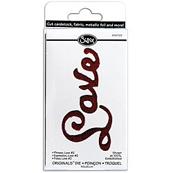Sizzix Originals Love Phrase #2 Die