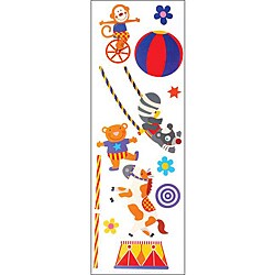 Nouvelles 'Circus' Vinyl Window Decal