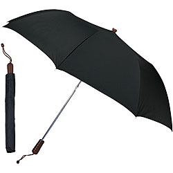 Oversized Black Folding Umbrella (Pack of 3)