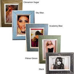 Recycled Wood 4x6-inch Single Photo Frame (Thailand) 