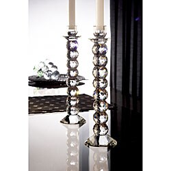Fifth Avenue Crystal Prism 12-inch Candle Holders (Set of 2)