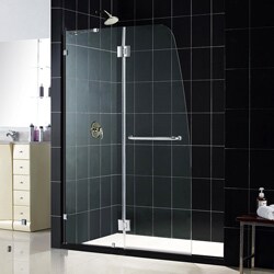 DreamLine Aqua Lux 45x72 Clear Glass and Chrome Shower Door 