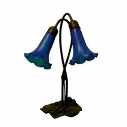 Indoor 2-light Lily Table Lamp