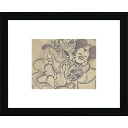 Disney 'Pluto's Dream House, 1938' Framed Art Print