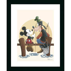 Disney 'Fishin' Buddies' Framed Print