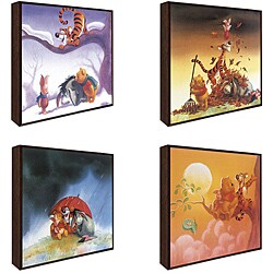 Disney 'The Many Seasons' 4-piece Art Block Set