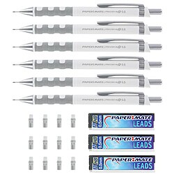 Papermate Precision 0.5-mm Mechanical Pencils (Pack of 6)