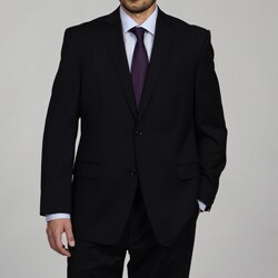 Joseph Abboud Men's Black Wool Suit