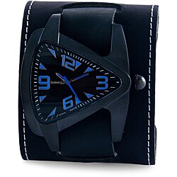 Nemesis Men's Oversized Blue Triangle Watch