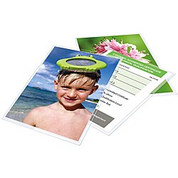 Letter Size 3-mm Heat Sealed Laminating Pouch Film 100-pc Package