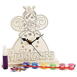 Craft 'n Play Princess Clock Activity Kit