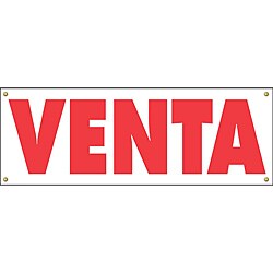 'Venta' (Sale) 8x3-foot Outdoor Banner