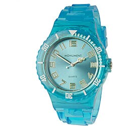 Monument Unisex Blue Jelly Interchangeable Fashion Watch