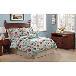 Pop Stop 7-piece Microfiber Comforter Set