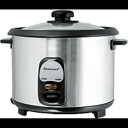 Brentwood TS-10 1-Liter Stainless Steel Rice Cooker