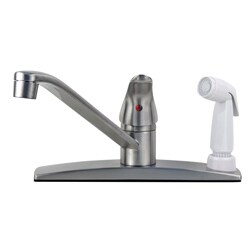 Price Pfister G134-344S Stainless Steel Single-handle Kitchen Faucet 
