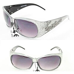 Women's P2089 Silver Round Sunglasses
