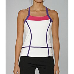 Pure Lime Women's Cross Back Cami Top