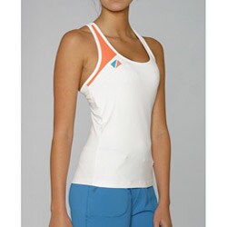 Pure Lime Women's Color Block Racer Top