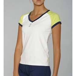 Pure LIme Women's V-neck Top