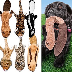 As Seen on TV Crazy Critters Stuffing-free Dog Toys (Set of 6)