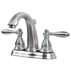 Price Pfister GT48-RP0K Portola Satin Nickel Centerset Bathroom Faucet