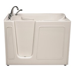 MediTub 54-in White Left-hand Walk-in Hydrotherapy Spa