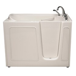 MediTub White 54-inch Right-hand Walk-In Soaker Tub