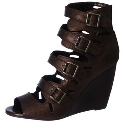 MIA Women's 'Viking' Gladiator Wedge Sandals