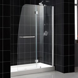 DreamLine Aqua 48x72-in Clear Glass and Chrome Shower Door
