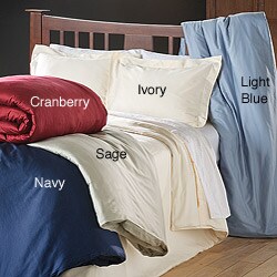 Cotton Sateen 250 Thread Count Duvet Cover Set