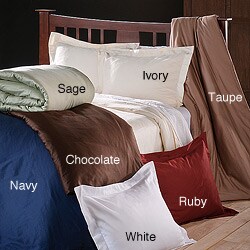 Pima Cotton 400 Thread Count Duvet Cover Set