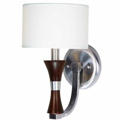 Expresso 1-light Brushed Steel Wall Sconce