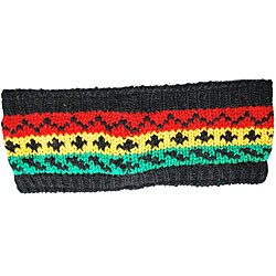 Wool Hand-knit Rasta Headband (Nepal)