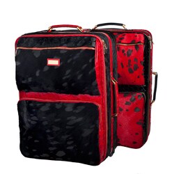 Terrida Printed Haircalf 24-inch Luggage Upright