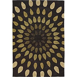 Hand-tufted Oleander New Zealand Wool Rug (9' x 13')