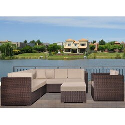 New York 'Deluxe' 7-piece Sectional Set