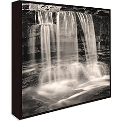 Andrew Ren 'Waterfall, Study 2' Giclee Canvas Art