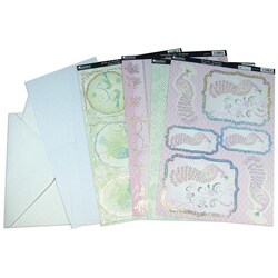 Free As a Bird Pastel Birds 13-piece Luxury Card Making Kit