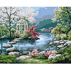 Paint By Number 'Japanese Garden' Kit 
