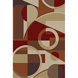 Multi Abstract Rug (5' x 7') 
