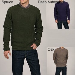 Oliver & James Men's Waffle Stitch Crewneck Sweater FINAL SALE