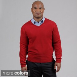 Oliver & James Men's Cashmere V-neck Sweater FINAL SALE