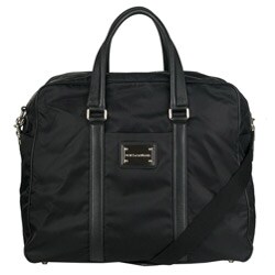 Dolce & Gabbana Black Nylon Messenger Bag