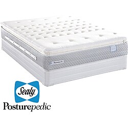 Sealy Posturepedic Pointborough Plush Euro Pillowtop King-size Mattress Set