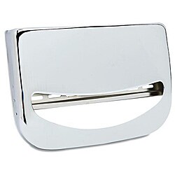 Krystal Toilet Seat Cover Chrome Dispenser