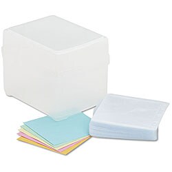 Innovera CD/ DVD 100 Disc Clear Storage Box